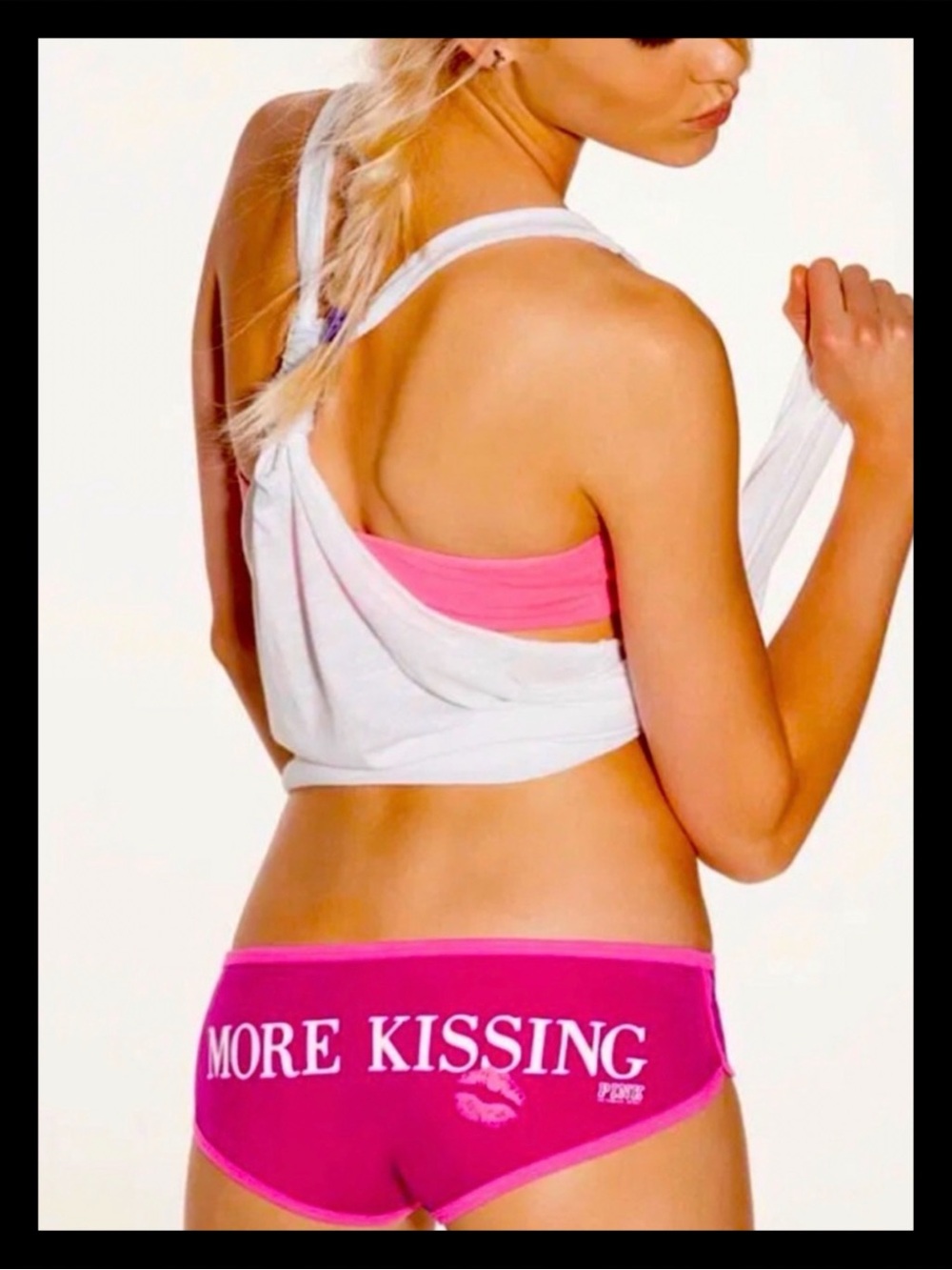 💕P͓̽I͓̽N͓̽K͓̽ V͓̽S͓̽ Vintage Extra Low Rise Hipster Panties NWT 💕